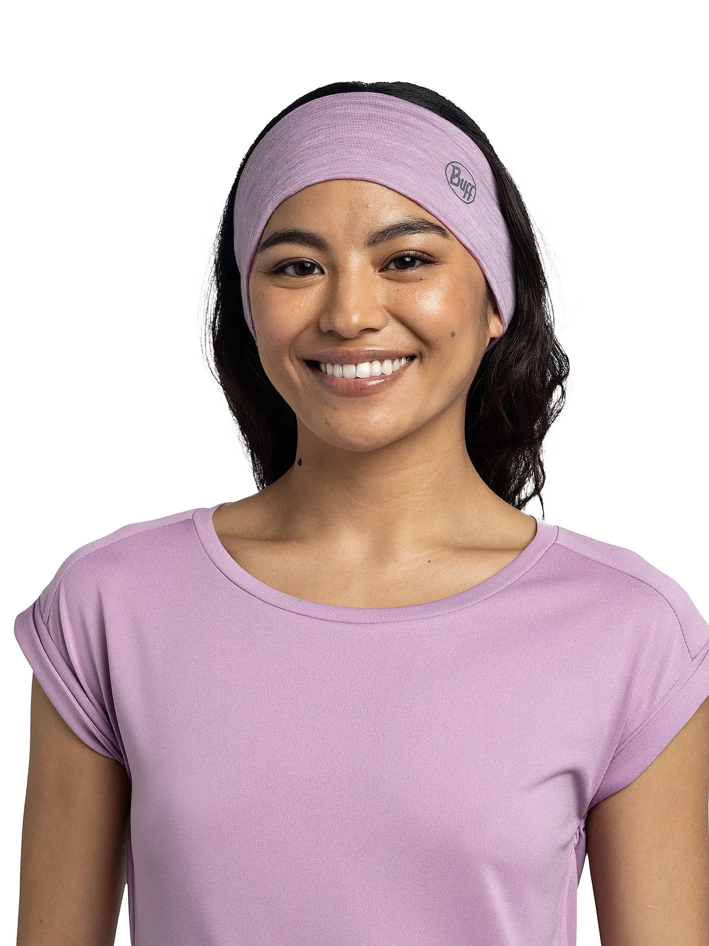 BUFF | Stirnband Merino LW | rosa